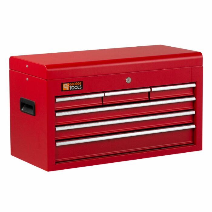 George Tools gereedschapskist 6 lades rood | Showroomproduct