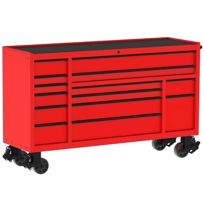 George Tools gereedschapswagen 182 cm rood