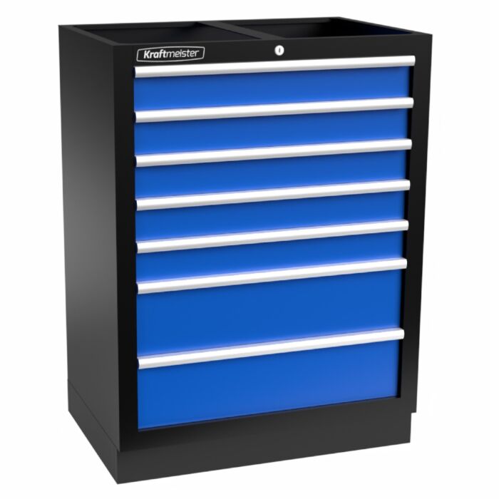 Kraftmeister Standard gereedschapsladekast 7 lades blauw