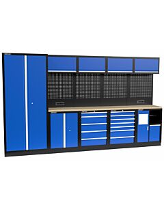 Kraftmeister Standard werkplaatsinrichting New Jersey multiplex blauw