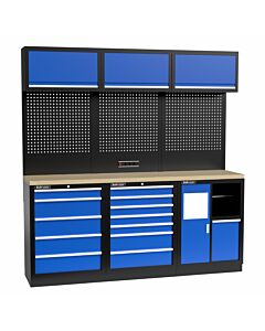 Kraftmeister Standard werkplaatsinrichting Maryland multiplex blauw