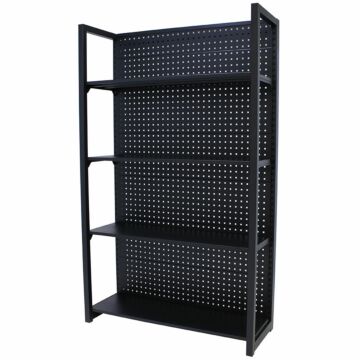 Kraftmeister Standard metalen opbergrek 120 cm zwart